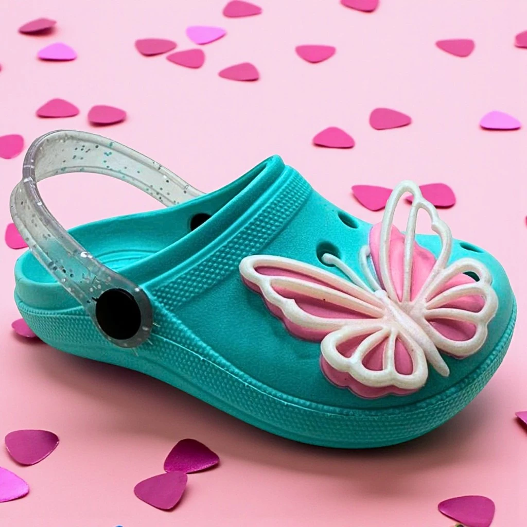 Babuche Menina Borboleta Infantil Confortável - Imagem 4