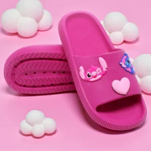 Chinelo Feminino 3 Aplique Stitch Delicado