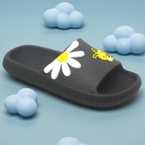 Chinelo Menina Abelha Meia Flor Delicado